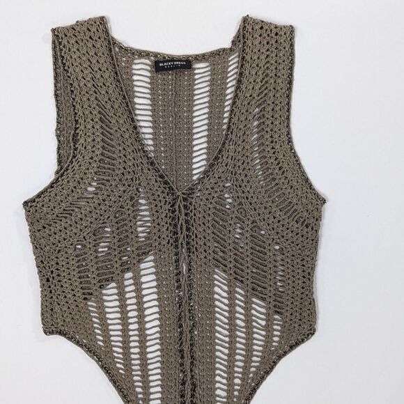 Black Dress Berlin Crochet Tank - Picture 5 of 6